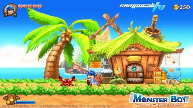 Wonder Boy revive en Monster Boy la secuela