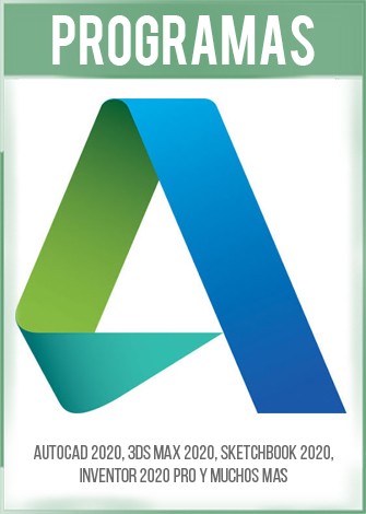 Pack de programas Autodesk Autocad 2020 en Español